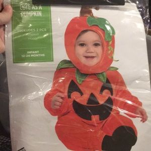 Pumpkin Halloween Costume 12-24 month